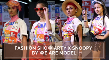 Fashion Show ARTY X SNOOPY By We Are  Model