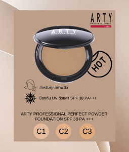 ARTY PROFESSIONAL PERFECT POWDER FOUNDATION SPF 38 PA +++